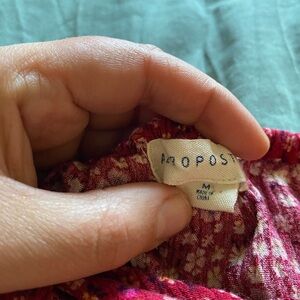 Crop top and short outfit